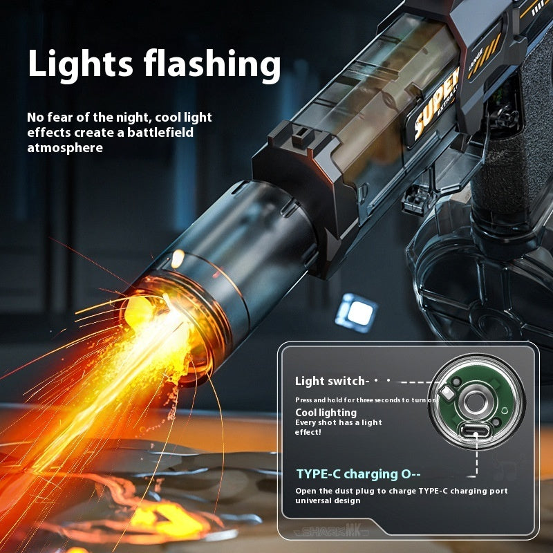HydroBlaster X | Automatic Water Gun with Recoil Spray