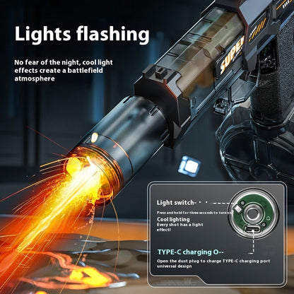 HydroBlaster X | Automatic Water Gun with Recoil Spray
