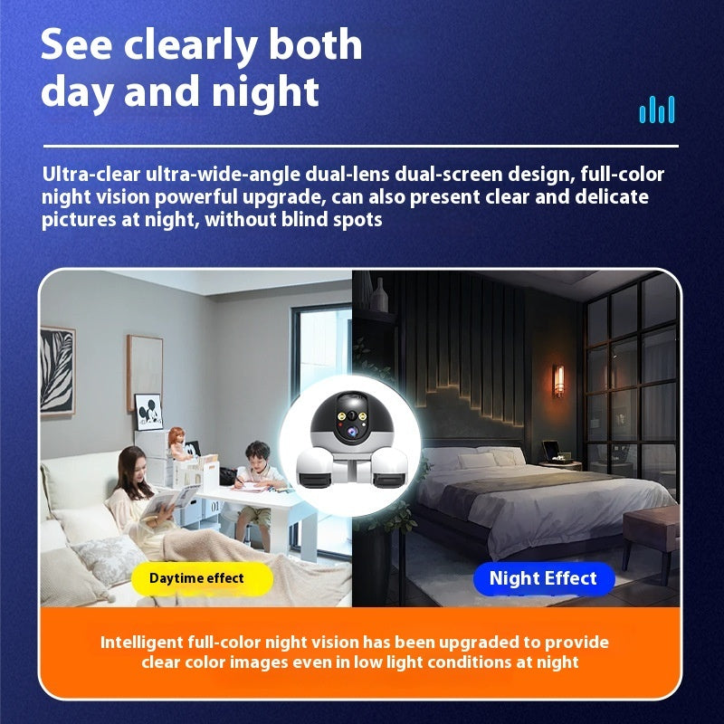 Wireless Smart AI 360degree HD Dual Lens