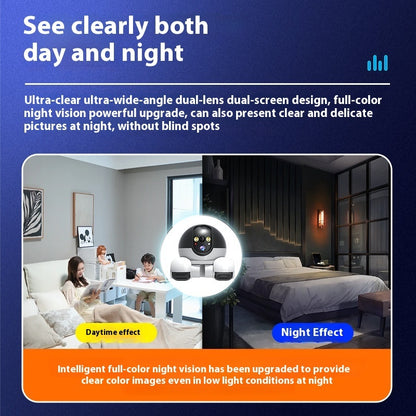 Wireless Smart AI 360degree HD Dual Lens